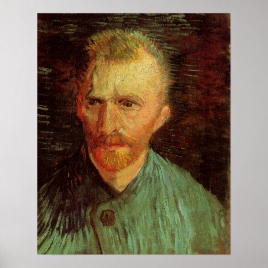 Poster Autoportrait de Vincent van Gogh, Beaux-arts vinta (Devant)