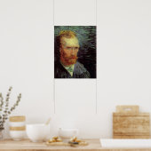 Poster Autoportrait de Vincent van Gogh, Beaux-Arts Vinta (Cuisine)