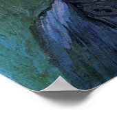 Poster Autoportrait de Vincent van Gogh sans barbe (Coin)