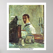 Poster Autoportrait Devant Un Miroir (Devant)