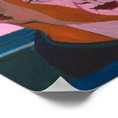 Poster Autoportrait | Ernst Ludwig Kirchner (Coin)