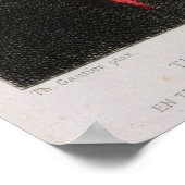 Poster Autoportrait, habillé pour 'Hernani' (Coin)