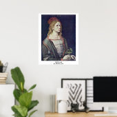 Poster Autoportrait Par Albrecht Durer (Bureau à domicile)