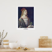Poster Autoportrait Par Albrecht Durer (Cuisine)