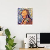 Poster Autoportrait par Vincent van Gogh (Bureau à domicile)