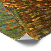 Poster Autoportrait par Vincent van Gogh (Coin)