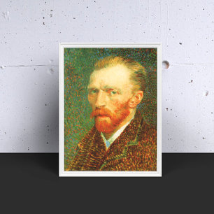 Poster Autoportrait par Vincent van Gogh