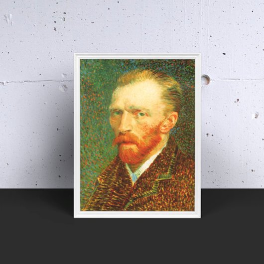 Poster Autoportrait par Vincent van Gogh
