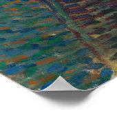 Poster Autoportrait par Vincent Van Gogh 1887 (Coin)