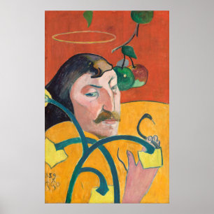 Poster Autoportrait - Paul Gauguin Art
