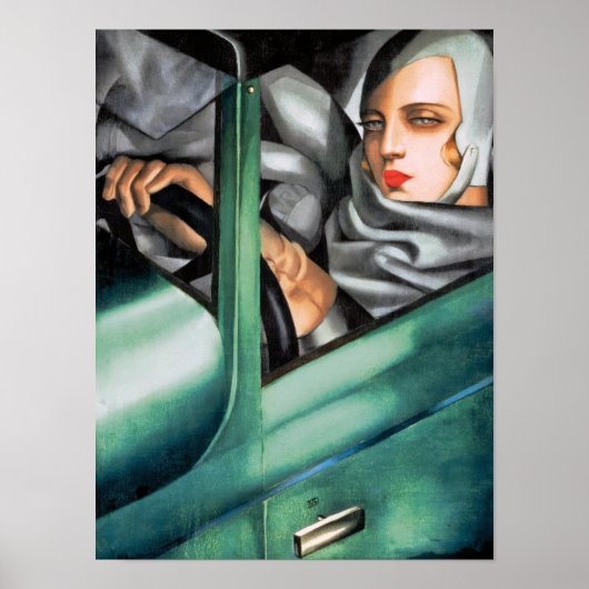 Poster Autoportrait | Tamara De Lempicka | (Devant)