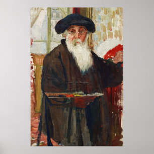 Poster Autoportrait (vers 1898) Camille Pissarro