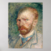 Poster Autoportrait | Vincent van Gogh (Devant)