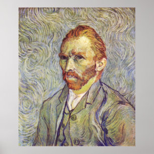 Poster Autoportrait Vincent Willem van Gogh