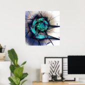 Poster autoprotection (Bureau à domicile)
