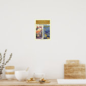 Poster Autoriser PDR BoTK - Parchemin Or (Cuisine)