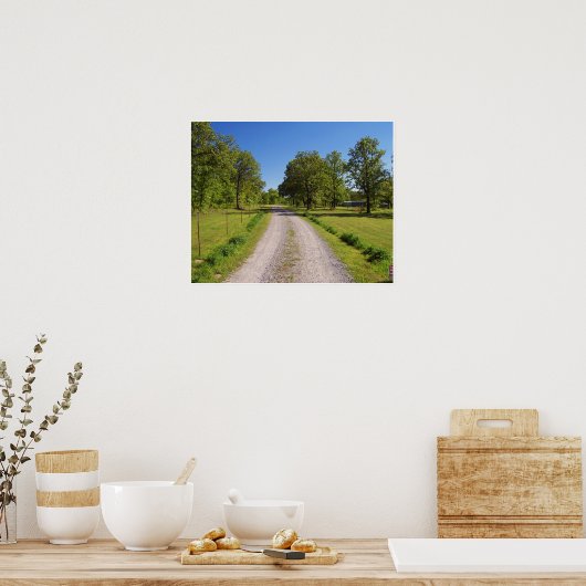 Poster Autoroute (Cuisine)