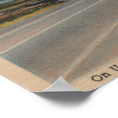 Poster Autoroute 101 sur la côte de Californie ViewState (Coin)