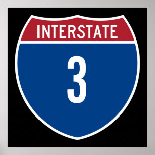 Poster Autoroute 3