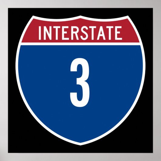 Poster Autoroute 3 (Devant)