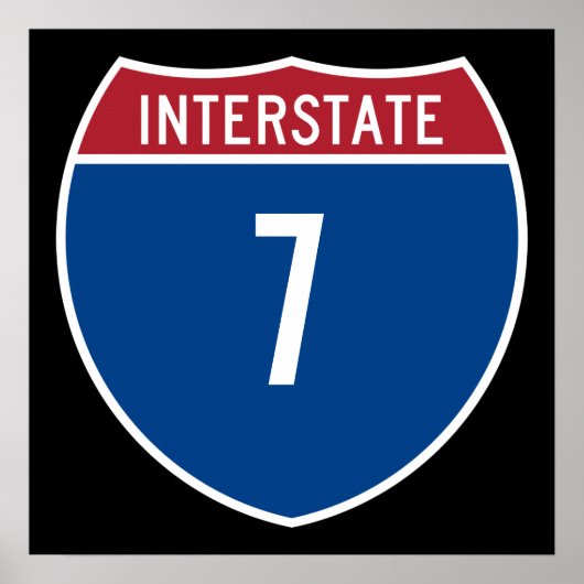 Poster Autoroute 7 (Devant)