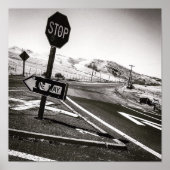 Poster Autoroute Désolée (Devant)