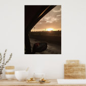 Poster Autoroute Sunrise (Cuisine)