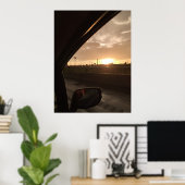 Poster Autoroute Sunrise (Bureau à domicile)