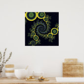 Poster Autoroute universelle fractale (Cuisine)