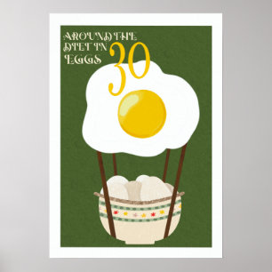 Poster Autour de l'alimentation en 30 œufs
