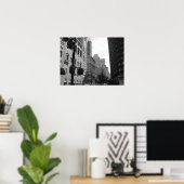 Poster Autour du pli (Bureau à domicile)