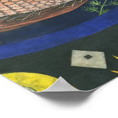 Poster Autour du poisson Paul Klee (Coin)