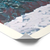 Poster Autrans Station de ski (Coin)