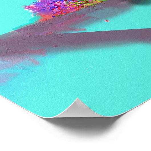 Poster Autre Abstrait printanier (Coin)