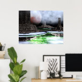 Poster Autre monde (Bureau à domicile)