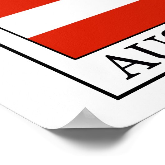 Poster Autriche (Coin)