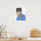Poster Autriche Empereur Habsburg Franz Joseph (Cuisine)