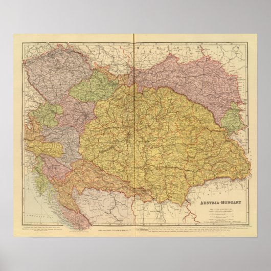 Poster Autriche et Hongrie (Devant)