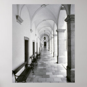 Poster Autriche, Melk. Abbaye de Melk, la meilleure d'Aut