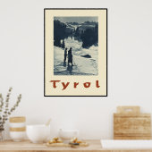 Poster Autriche Tyrol (Cuisine)
