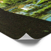 Poster Autriche, Tyrol, Solbad Hall et River Inn (Coin)