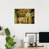 Poster Autriche vintage, Vienne, Opéra (Bureau à domicile)