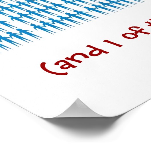 Poster Autsim affecte 1 enfant sur 150 (Coin)