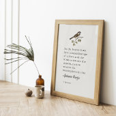 Poster Autumn Breeze Quote