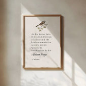 Poster Autumn Breeze Quote