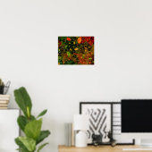 Poster Autumn colorful decorative design (Bureau à domicile)