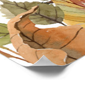 Poster Autumn Fall Service Price Menu Custom Printed (Coin)