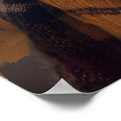 Poster Autumn Goat Art Print, Rustic Fall (Coin)