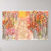 Poster Autumn Hues (Devant)