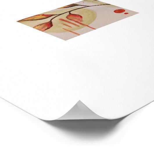 Poster Autumn leaves (Coin)